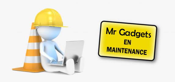 Site Mrgadgets.fr en maintenance